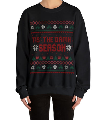 Tis' The Damn Season Sweatshirt, Taylor Sweatshirt, Taylor Christmas, Ugly Christmas Sweater, Taylor Ugly Sweater, Taylor Gift, Taylor Xmas