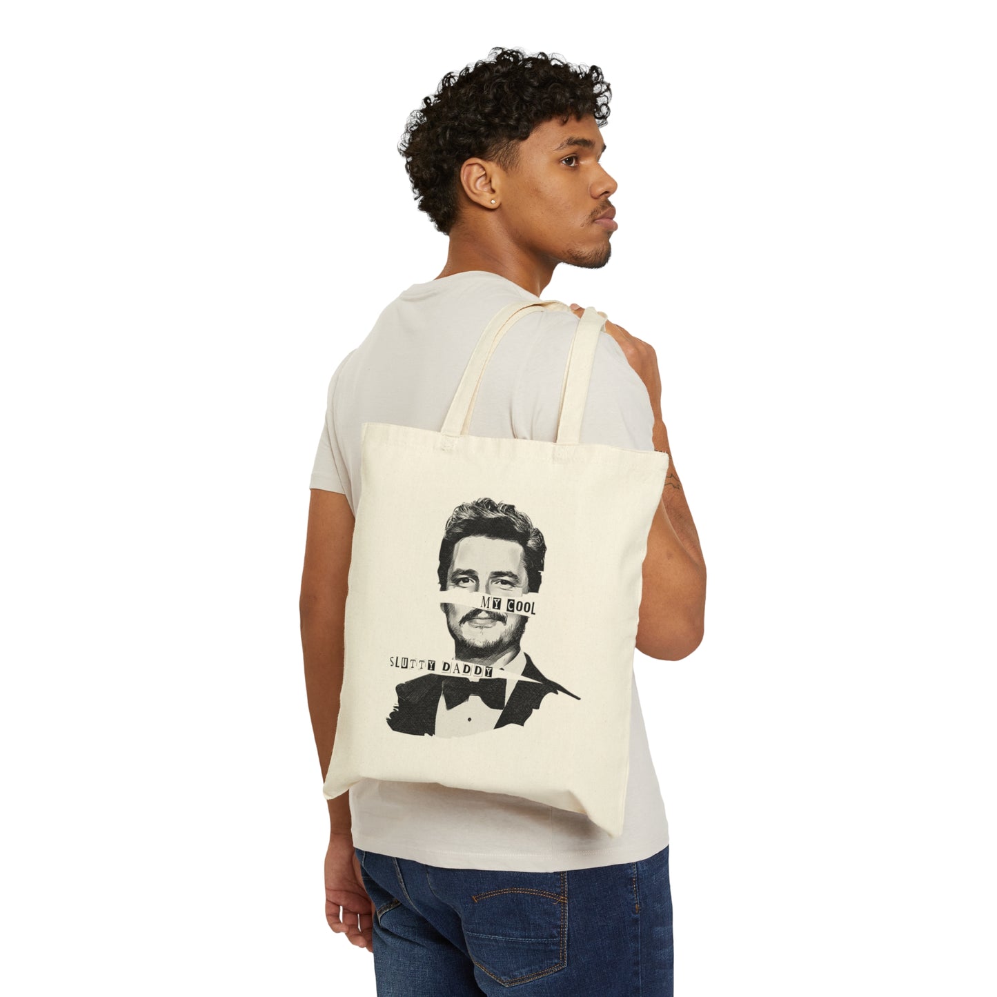 Pedro Pascal Tote Bag, My Cool Slutty Daddy, Pedro Pascal Daddy, Daddy Is A State Of Mind, The Last Of Us, Pablo Escobar, Joel Miller, Tlou