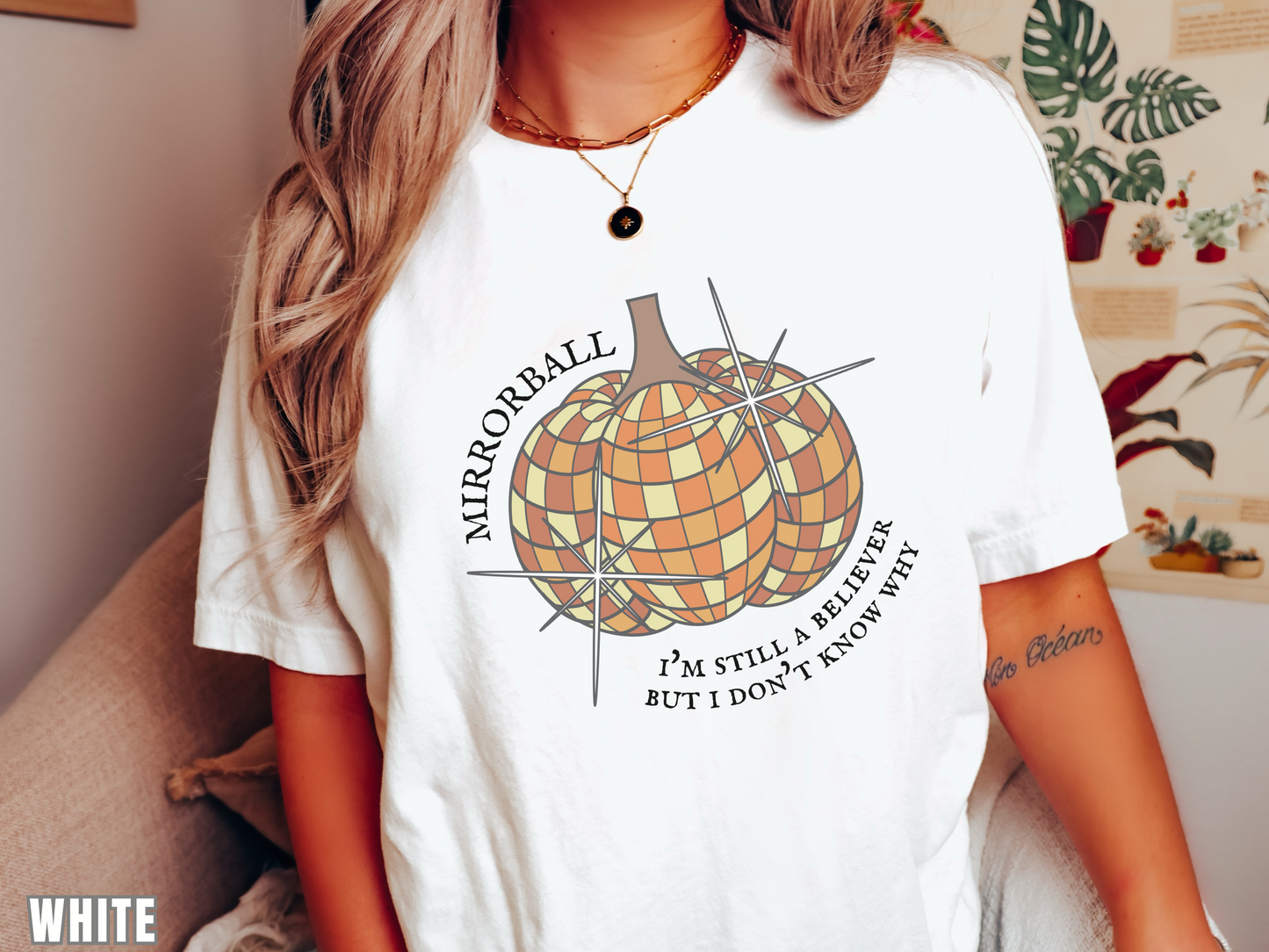 Mirrorball Pumpkin Shirt, Taylor Merch, Taylor Halloween, What A Ghostly Scene, Taylor Shirt