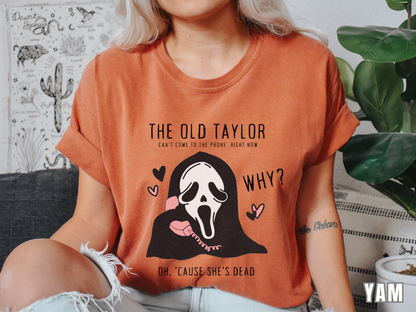 Taylor Halloween Scream Shirt