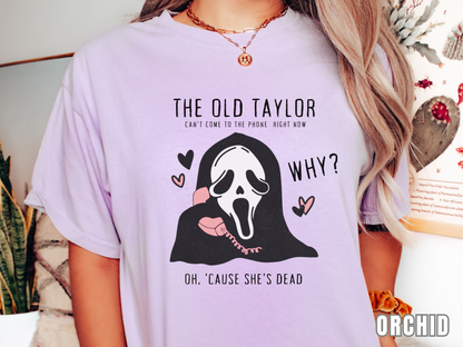 Taylor Halloween Scream Shirt