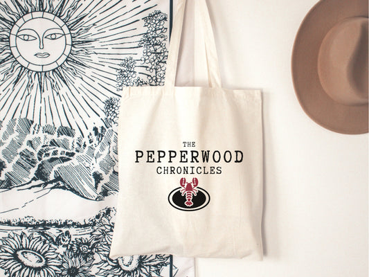 The Pepperwood Chronicles Tote Bag, New Girl Tote, New Girl, Schmidt, Nick Miller Inspired, Jessica Day Tote New Girl Tote, New girl tote