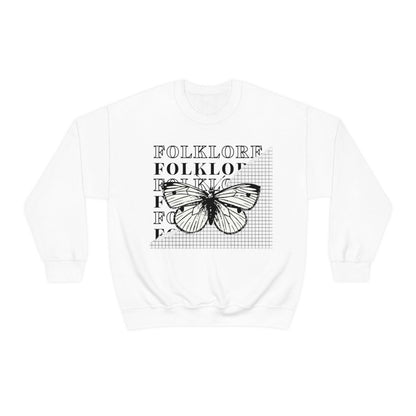 Folklore Lyric Butterfly Sweatshirt