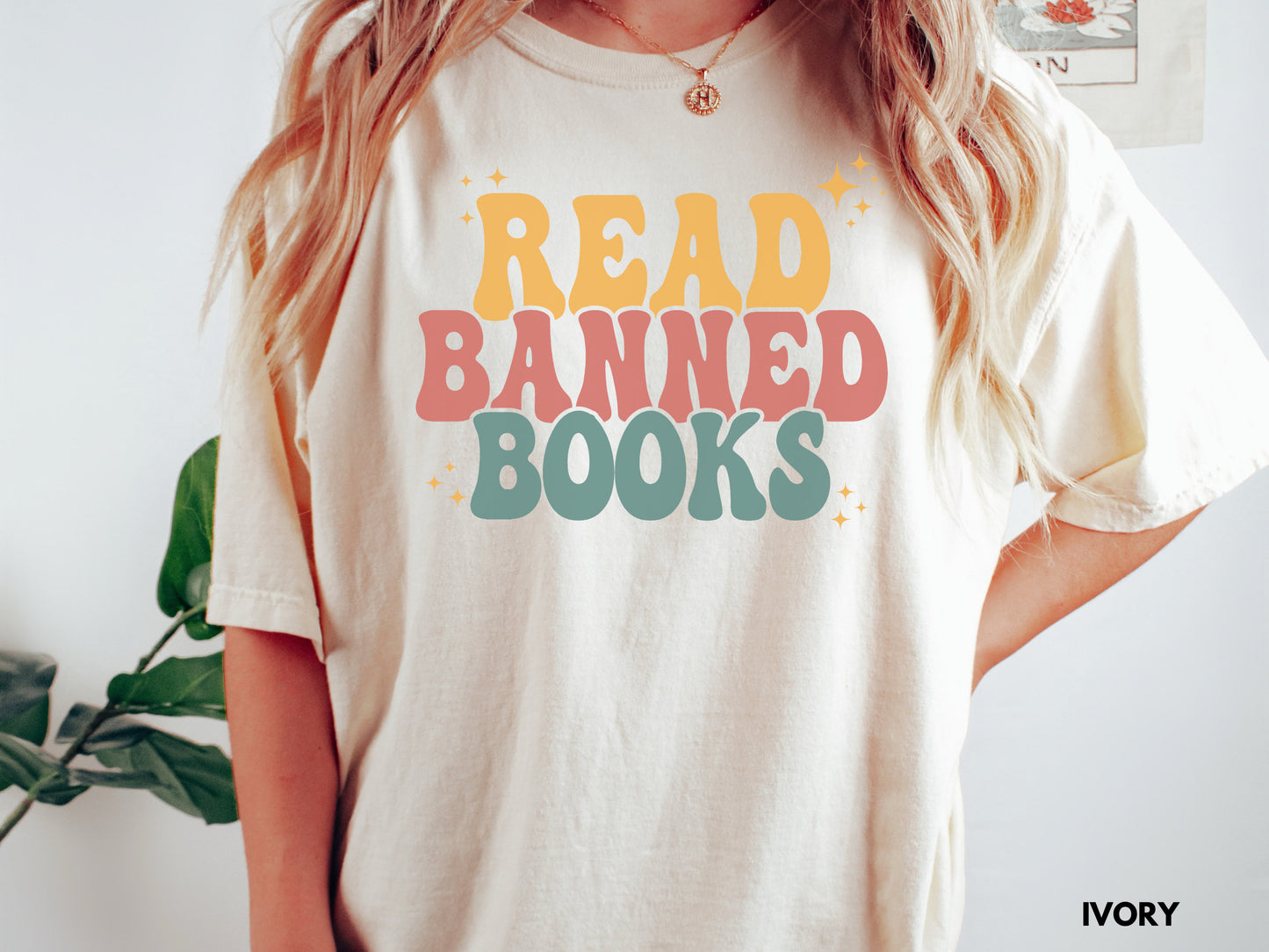 Read Banned Books Shirt, Book Lover Tee, Literary TShirt, Social Justice Gift, Equality T-Shirt, Bookish Shirt, Reading Top, Librarian Shirt