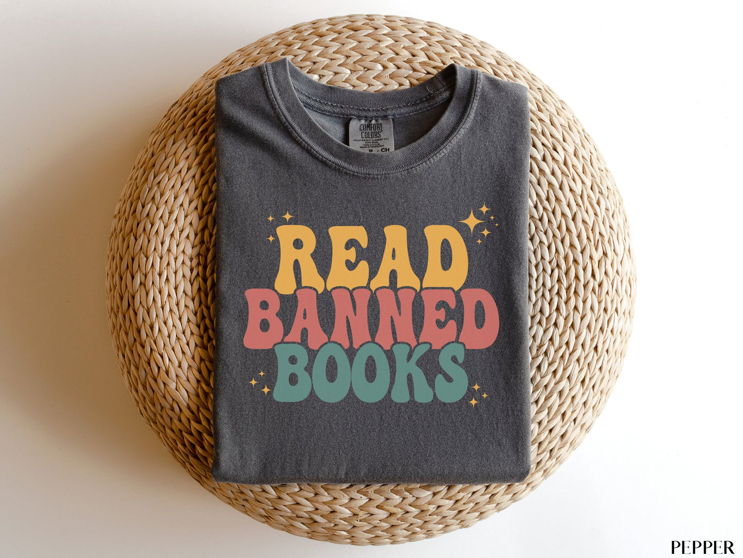 Read Banned Books Shirt, Book Lover Tee, Literary TShirt, Social Justice Gift, Equality T-Shirt, Bookish Shirt, Reading Top, Librarian Shirt