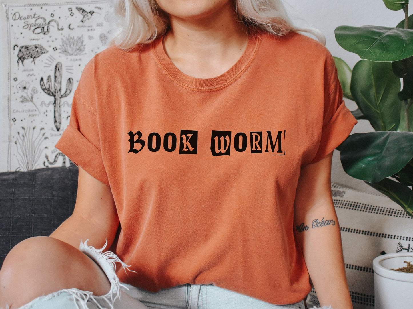 Bookworm Shirt - Comfort Colors