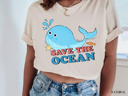 Save The Ocean Shirt, Earth Day Shirt, Environmental Shirt, Save The Planet, Earth Day, Climate Change Shirt, Mother Earth, Activist Shirt