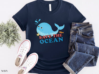 Save The Ocean Shirt, Earth Day Shirt, Environmental Shirt, Save The Planet, Earth Day, Climate Change Shirt, Mother Earth, Activist Shirt