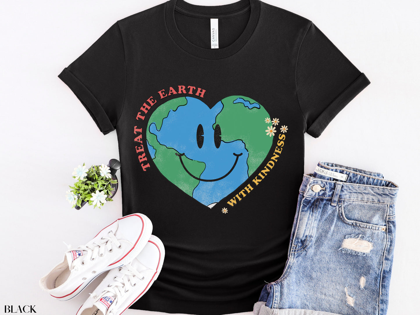 Treat The Earth With Kindness Shirt, Earth Day Shirt, Earth Awareness Shirt, Earth Day, Save The Planet, Environmental Shirt, Climate Change