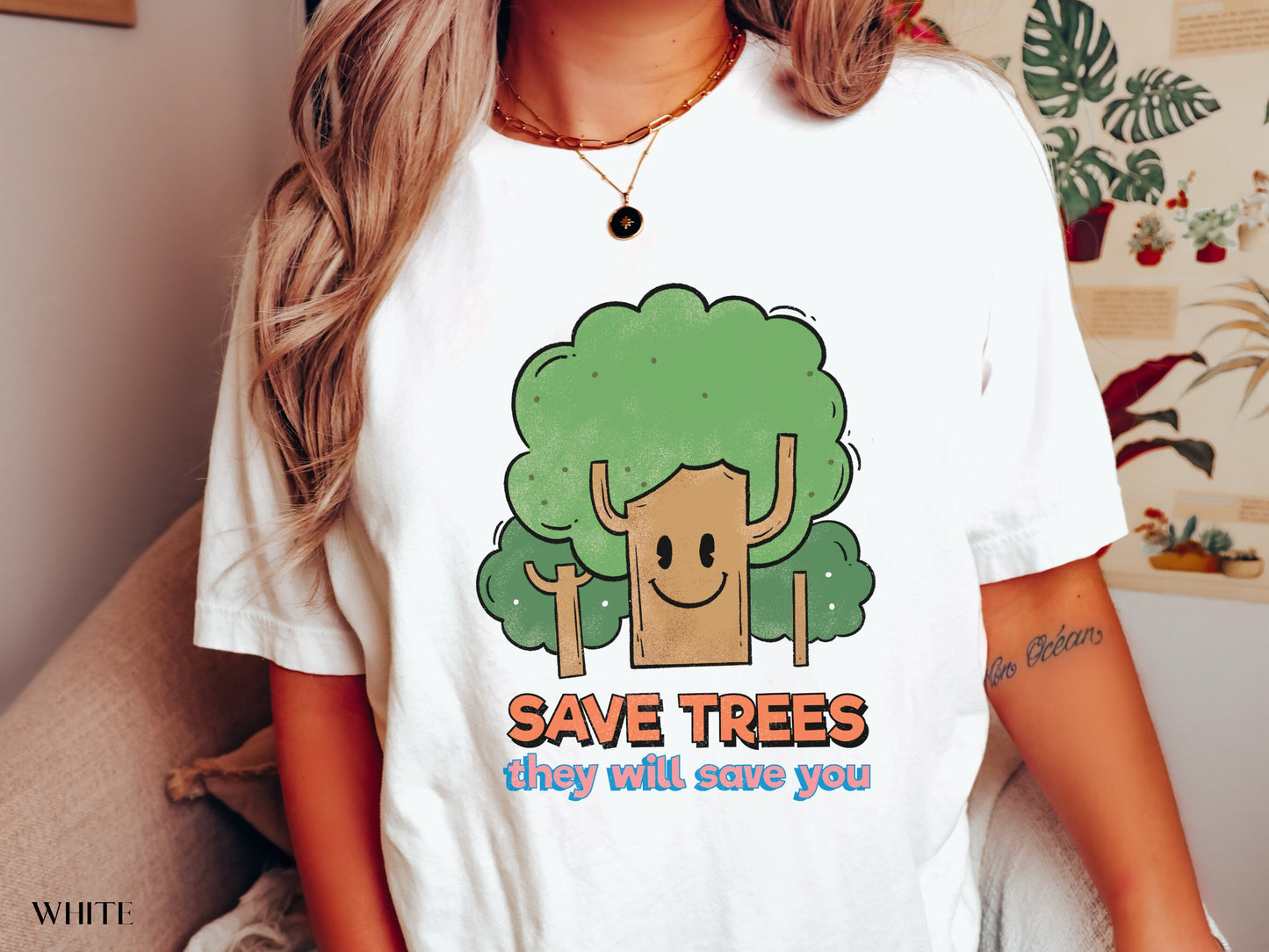 Save Trees They Will Save You Shirt, Earth Day Shirt, Environmental Shirt, Save The Planet, Climate Change, Mother Earth, Activist Shirt