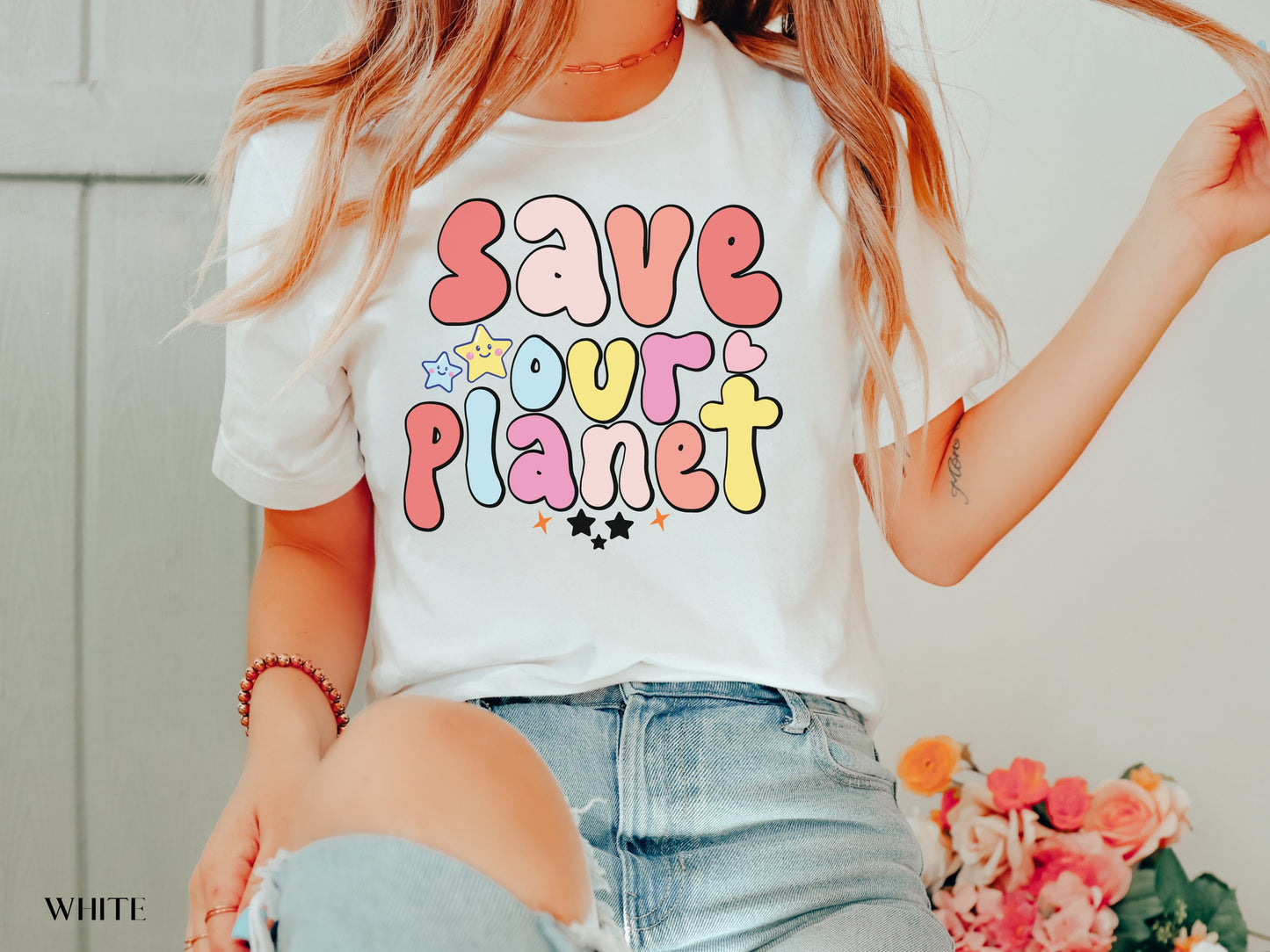 Save Our Planet Shirt, Earth Day Shirt, Save The Planet, Environmental Shirt, Climate Change, Save The Bees, Save The Turtles, Activist Tee