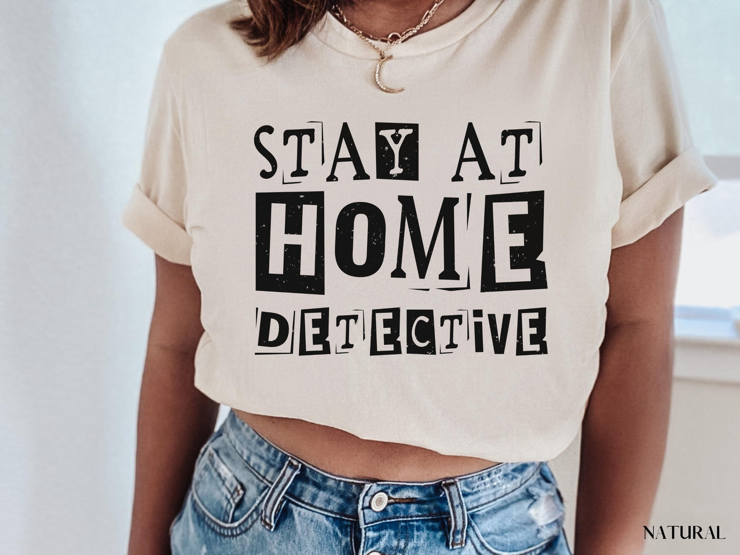 Stay At Home Detective Shirt, True Crime Shirt, True Crime Junkie, True Crime Gift, Serial Killer, True Crime Lover, Murder, Gift For Her