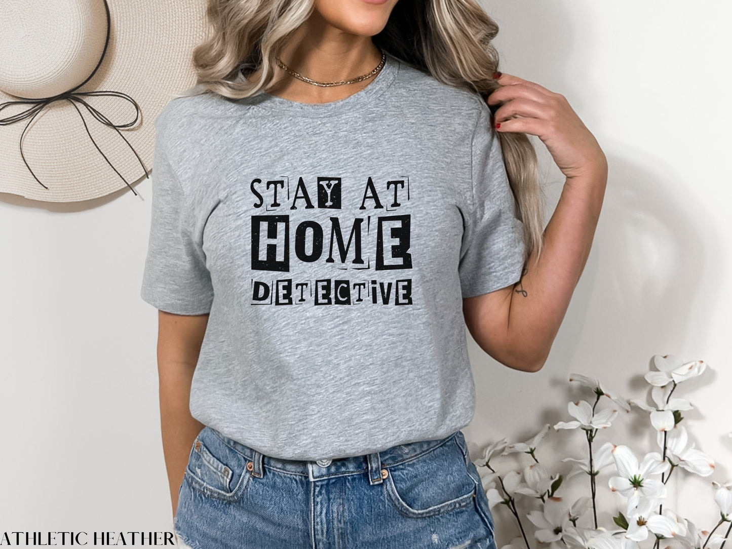 Stay At Home Detective Shirt, True Crime Shirt, True Crime Junkie, True Crime Gift, Serial Killer, True Crime Lover, Murder, Gift For Her