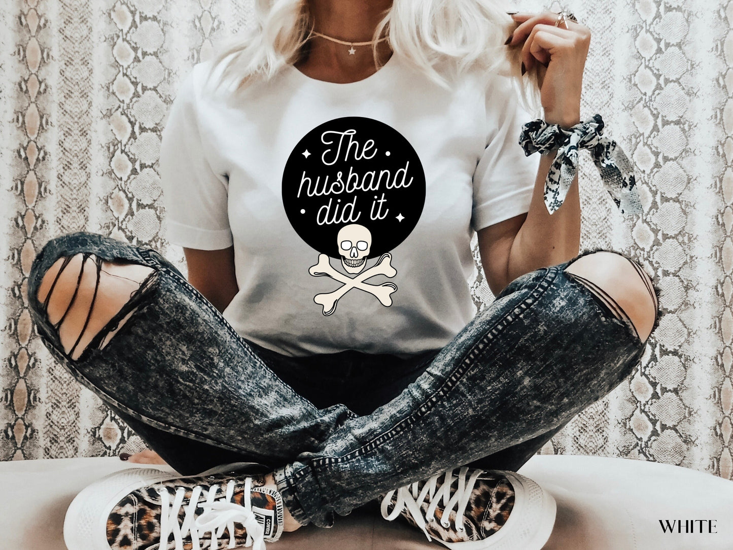 The Husband Did It Shirt, True Crime Shirt, True Crime Junkie, True Crime Gift, Serial Killer, True Crime Lover, Murder, Murderino, Criminal