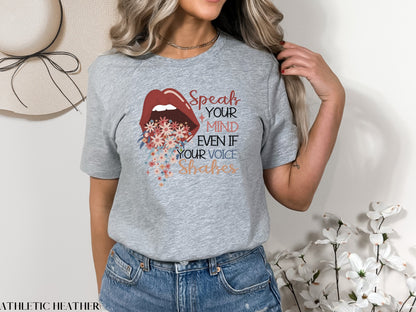 Speak Your Mind Even If Your Voice Shakes Shirt, Ruth Bader Ginsburg, Rbg Shirt, Feminist Shirt, Equality Shirt, Notorious Rbg, Feminism