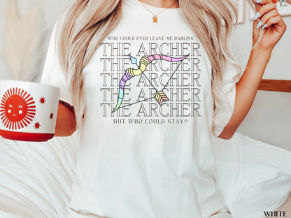 The Archer Shirt, The Archer Lyrics, Taylor Shirt, 1.9.8.9 Album, LVR Album, Eras Concert Tour, Cornelia Street, Cruel Summer, False God