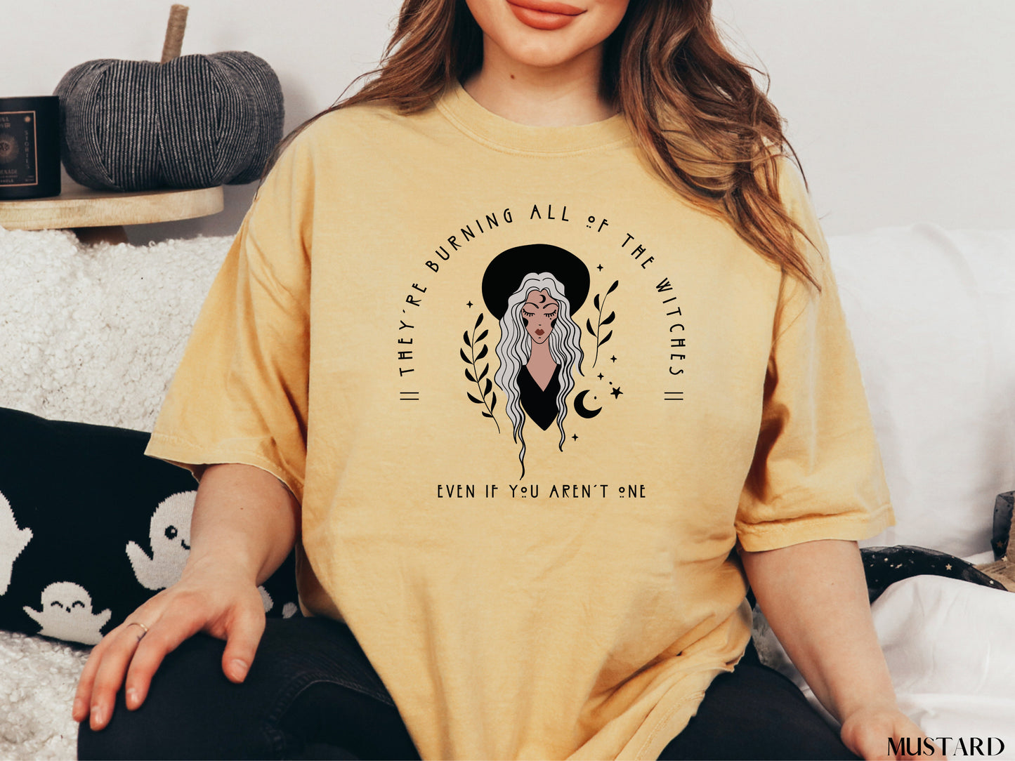 They're Burning All The Witches Shirt - Comfort Colors