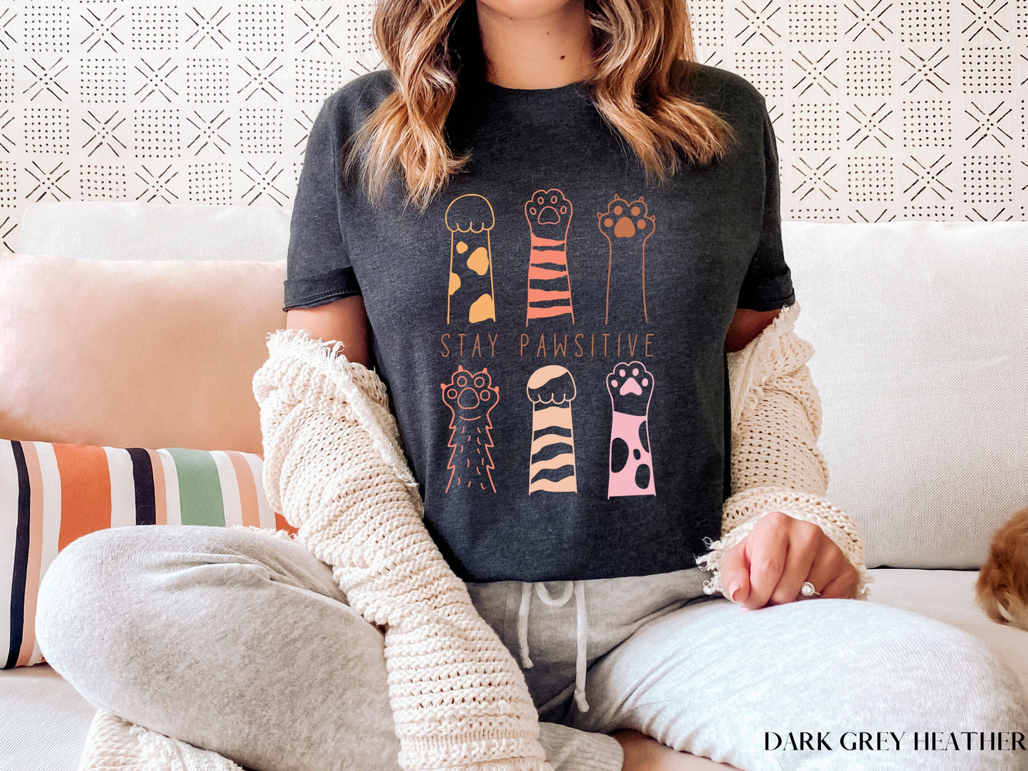 Stay Pawsitive Shirt, Cat Mom Shirt, Cat Shirt, Cat Mom, Cat Lover Shirt, Cat Lover Gift, Crazy Cat Lady, Cat Mom Gifts, Cat Lady, Funny Cat