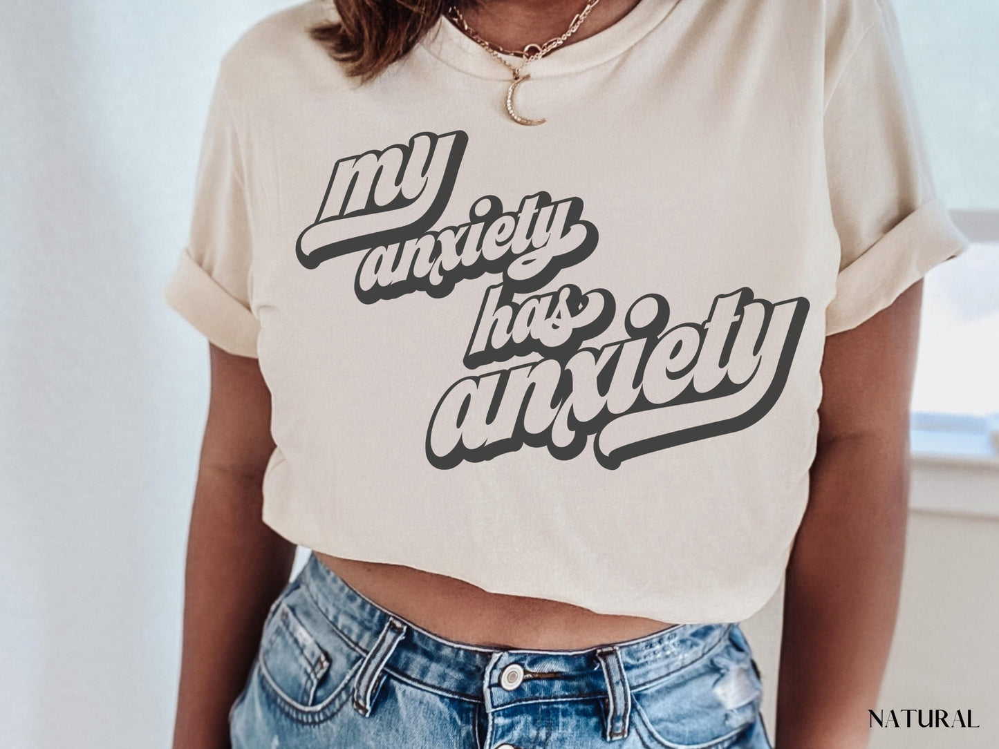 My Anxiety Has Anxiety Tee, Anxious Shirt, Mental Health, Serotonin, Anxiety Shirt, Depression, Therapist, Mental Health Matters, Anxious AF