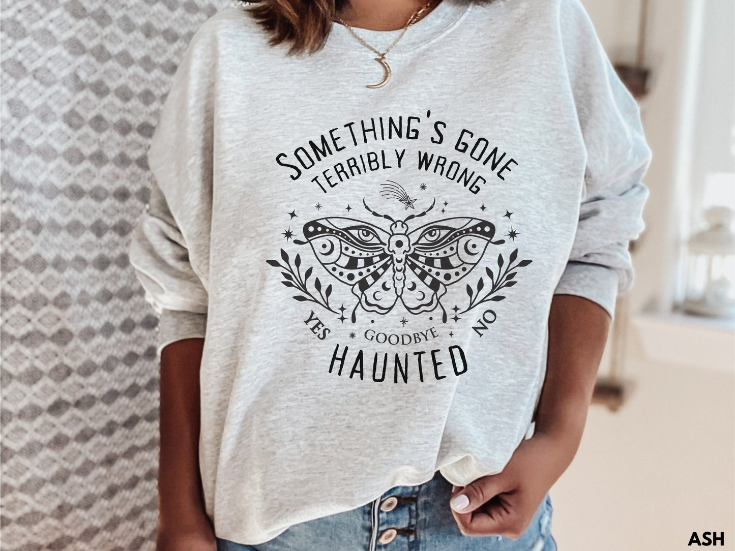 Haunted Lyrics Ouija Board Sweatshirt