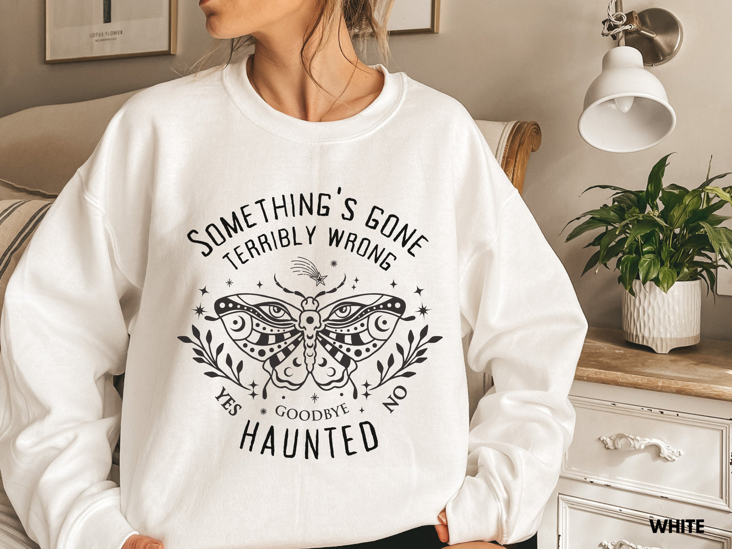 Haunted Lyrics Ouija Board Sweatshirt