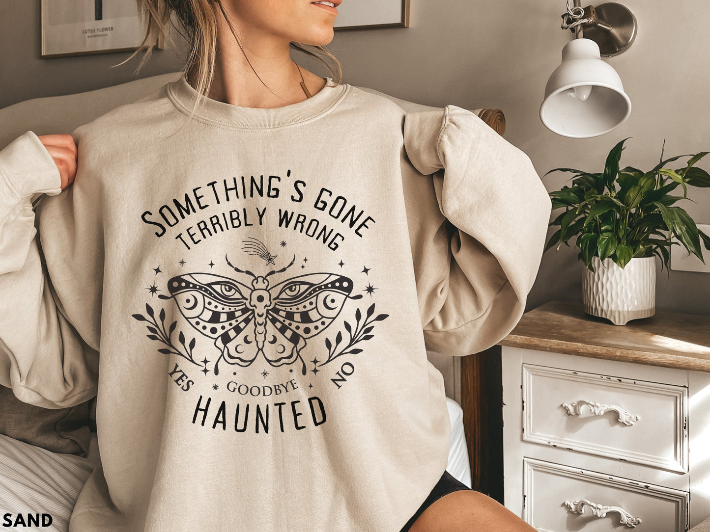 Haunted Lyrics Ouija Board Sweatshirt