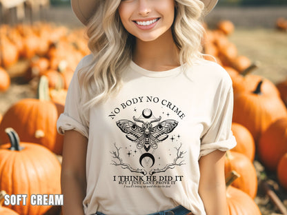 No Body No Crime Shirt, What A Ghostly Scene Shirt, Taylor Halloween Shirt, Concert Tee, Haunted Taylor, Spooky Taylor, Taylor Spooky Tee