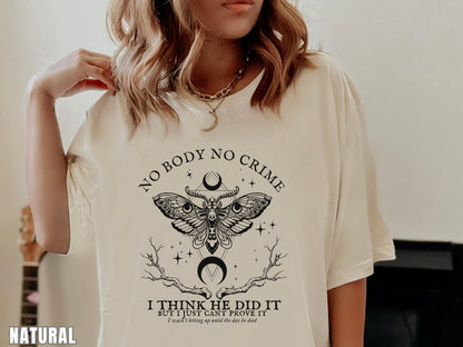 No Body No Crime Shirt, What A Ghostly Scene Shirt, Taylor Halloween Shirt, Concert Tee, Haunted Taylor, Spooky Taylor, Taylor Spooky Tee