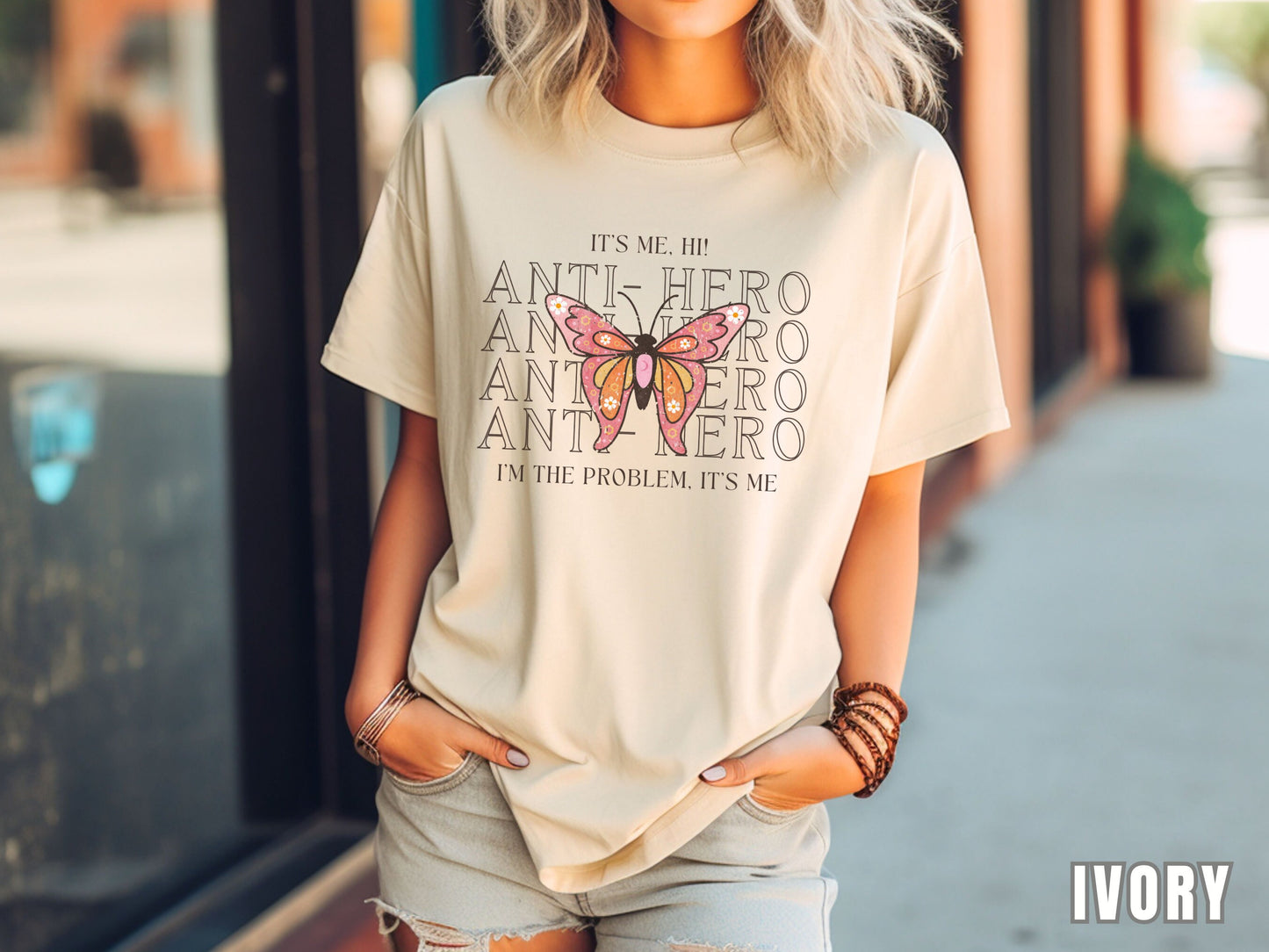 Anti-Hero Lyric Tee - Comfort Colors