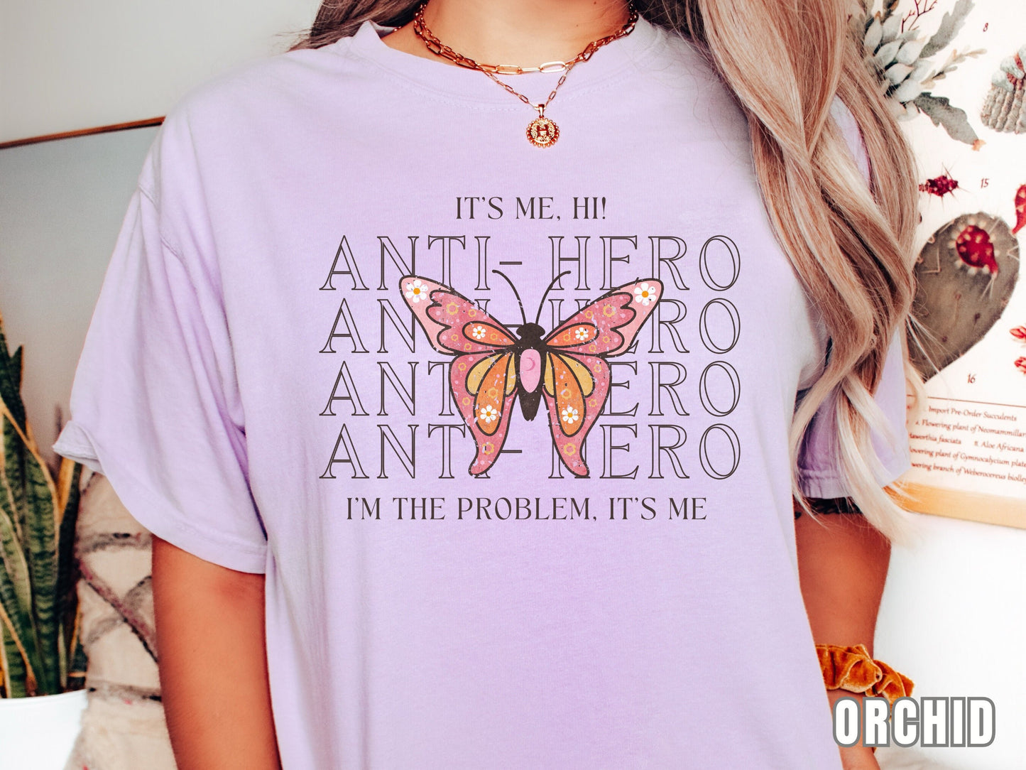 Anti-Hero Lyric Tee - Comfort Colors