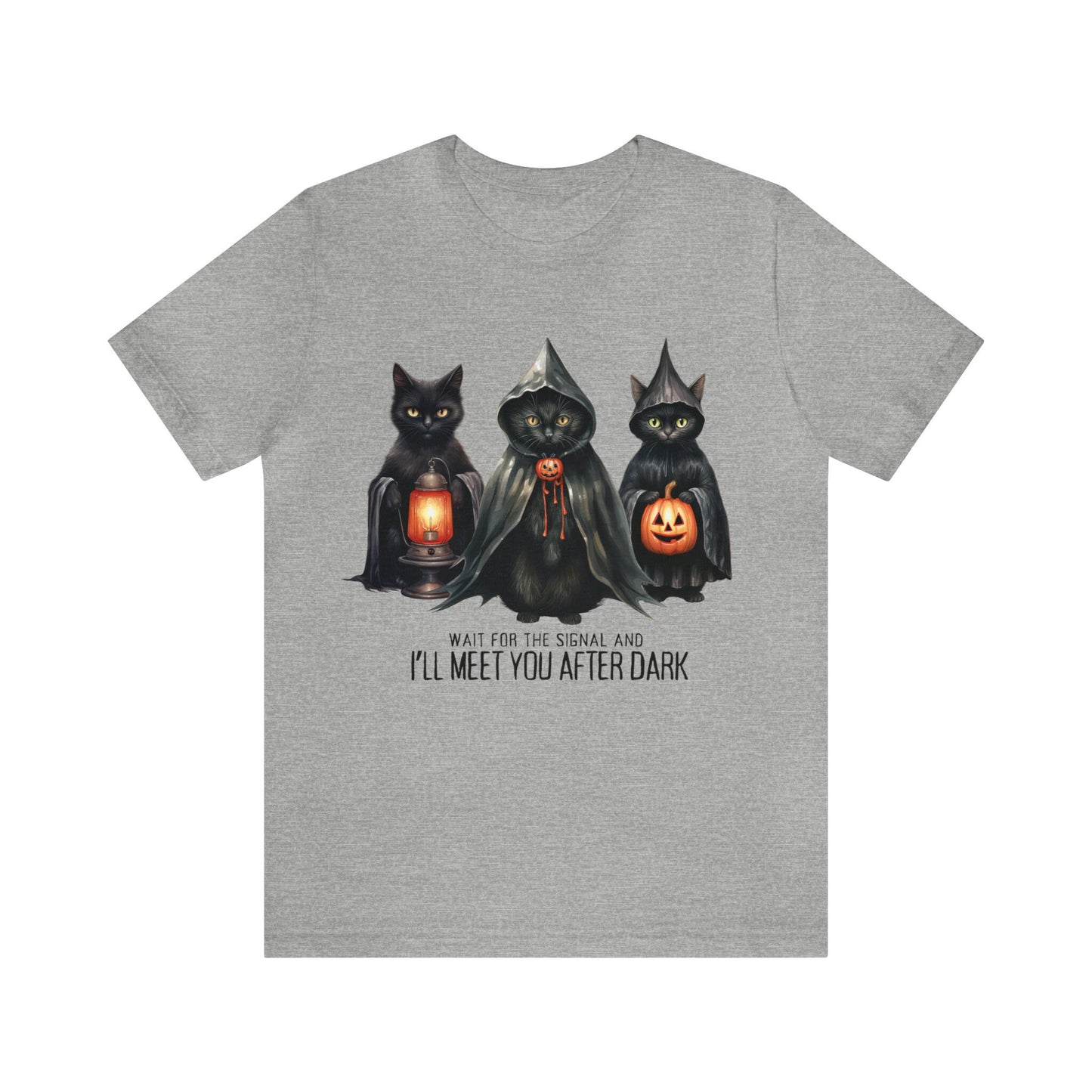 Wait For The Signal And  I'lll Meet You After Dark, Willow Lyric Shirt, Taylor Halloween, Halloween Cat